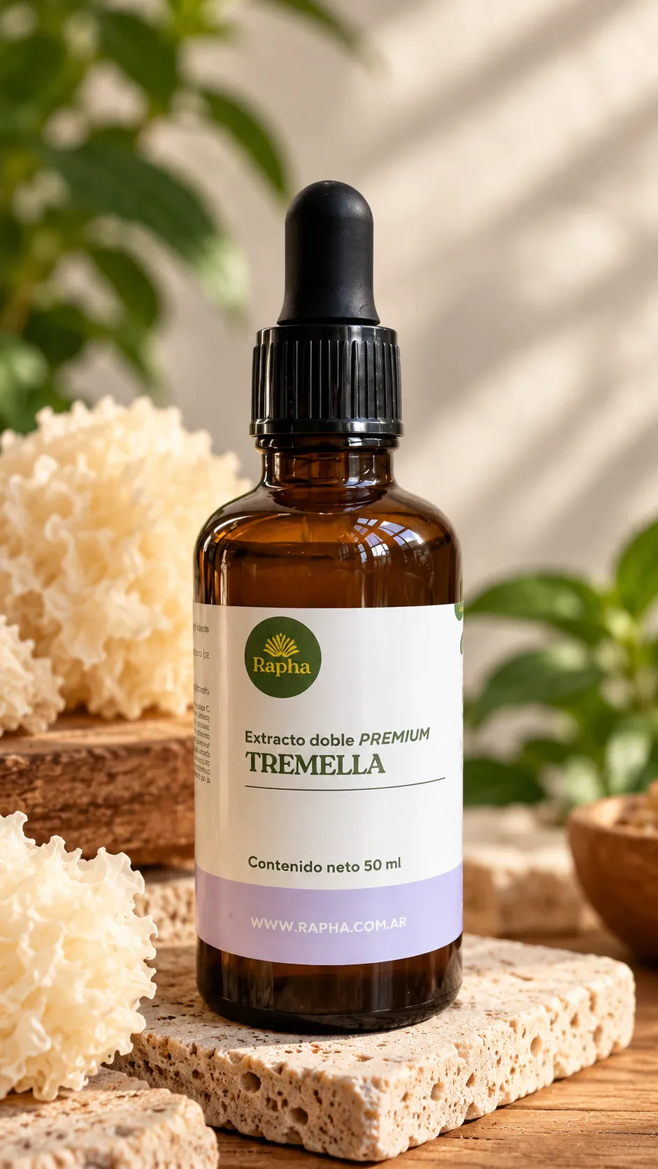 Frasco gotero de Tremella Rapha